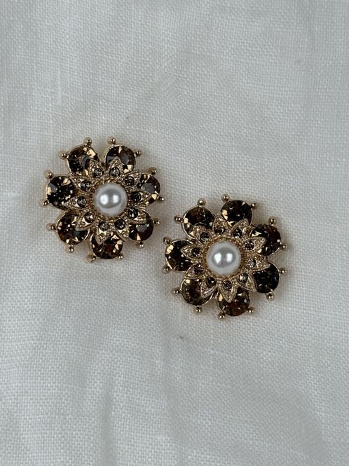 Hovedbilde Bling blomst med perle