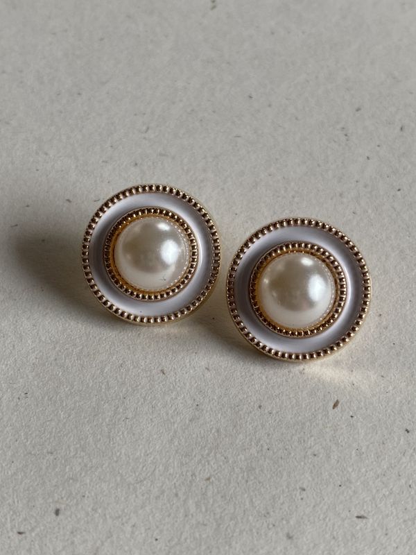 Elegante perleknapper - små