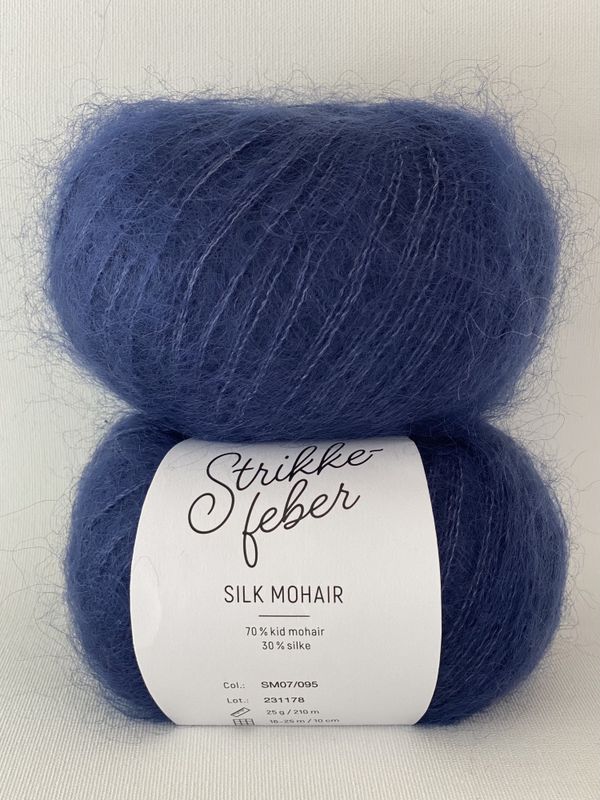 Silk Mohair - Marine SM095