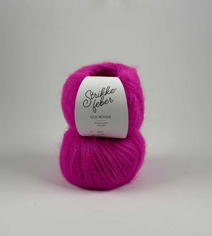 Silk Mohair - Neon Rosa SM807
