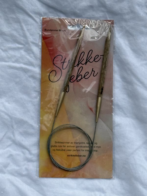 80 cm Rundpinne - Strikkefeber