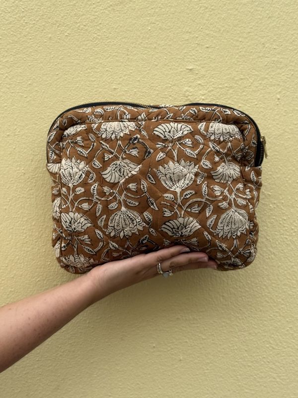 Blockprint bag M - Monica