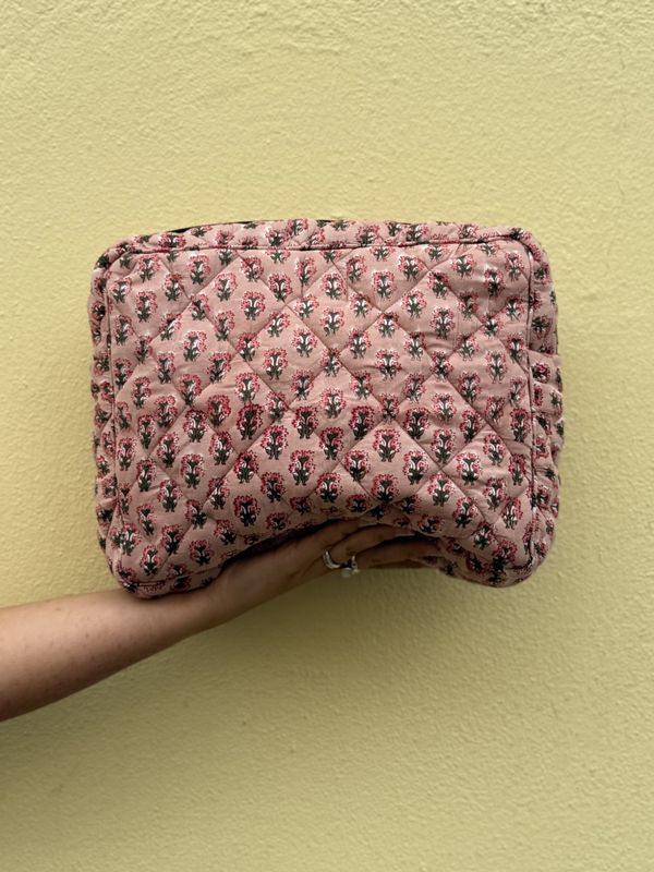 Blockprint bag L - Sofie