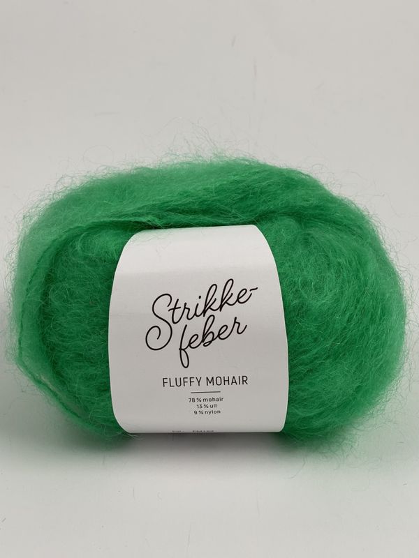 Fluffy Mohair - Veldig Grønn  FM153