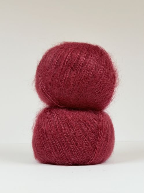 Hovedbilde Silk mohair - Vinrød SM165