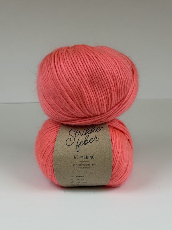 Re-merino - Neon Coral RM282