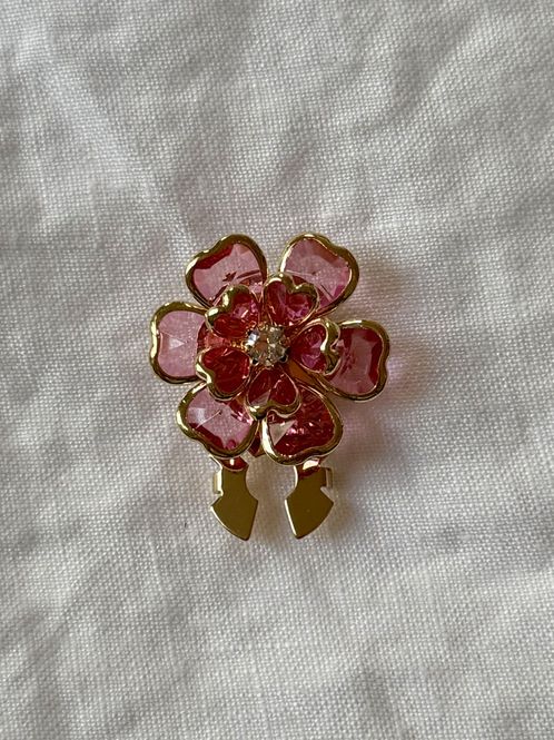 Hovedbilde Button covers - rosa blomst
