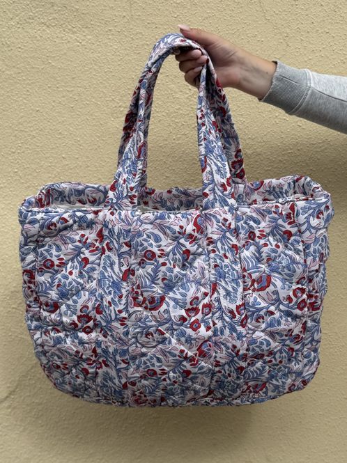 Hovedbilde Vera - weekend bag blockprint