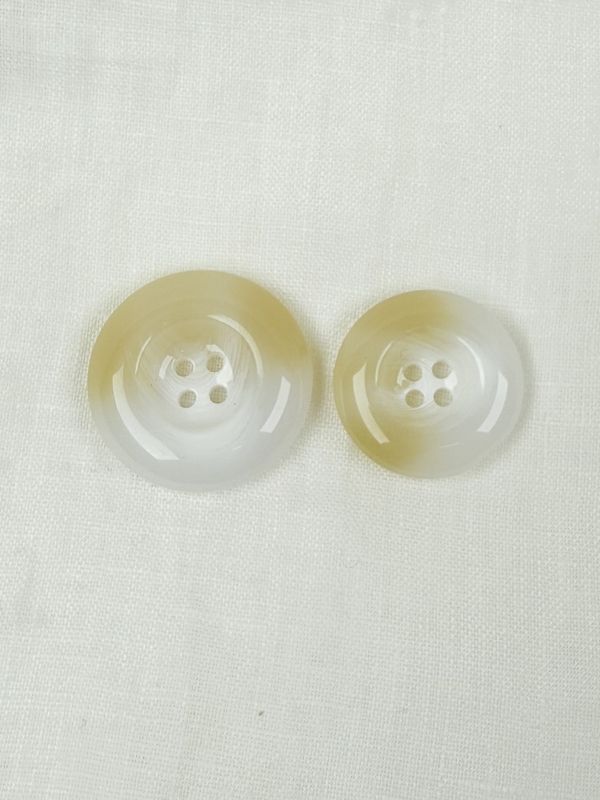 Hvite Skilpaddeknapper 