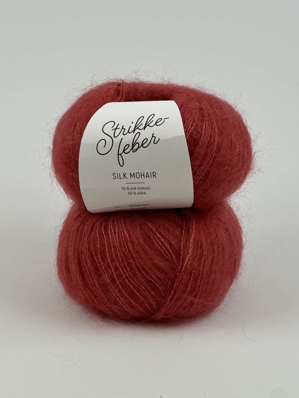 Silk Mohair - Bringebær SM041