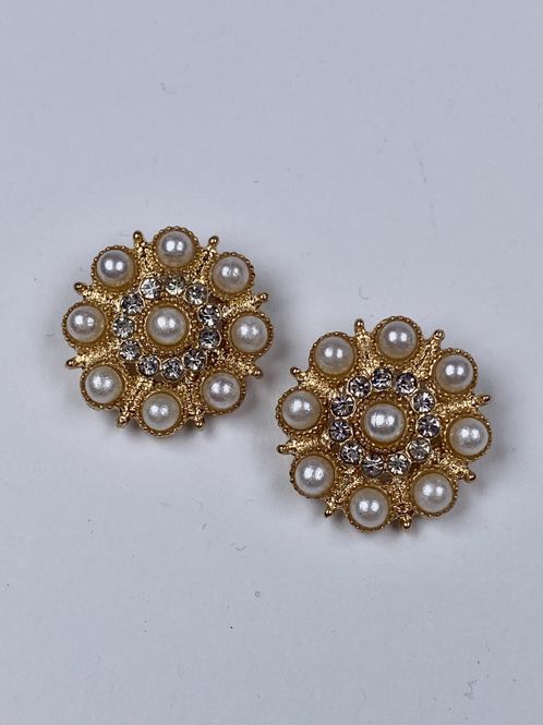 Hovedbilde Perle og  bling knapper 