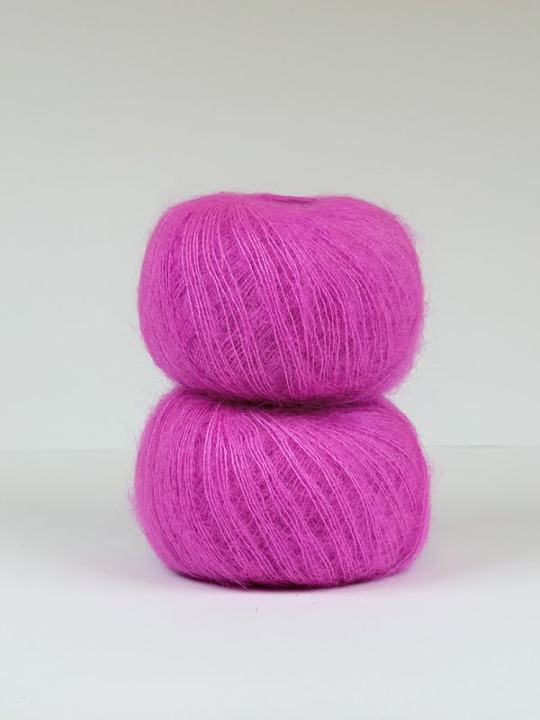 Silk Mohair - Neon Rosa SM807