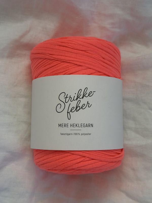 Mere Garn - Neon korall 78