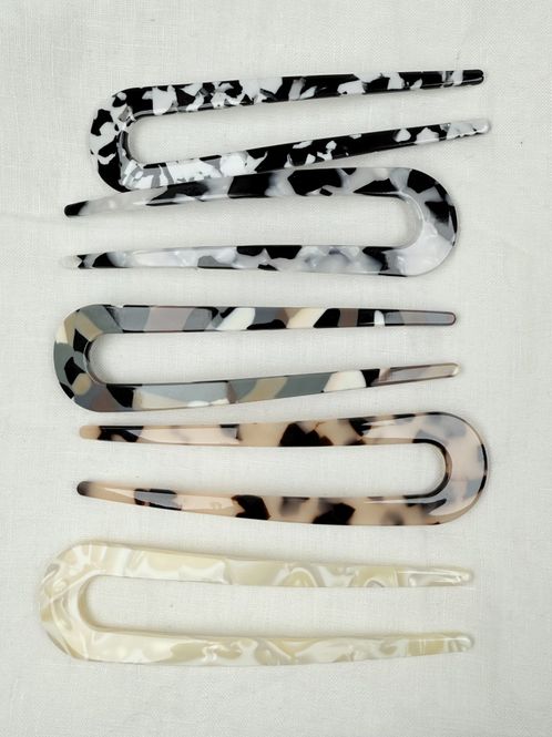 Hovedbilde Rette hair pins - jordfarger