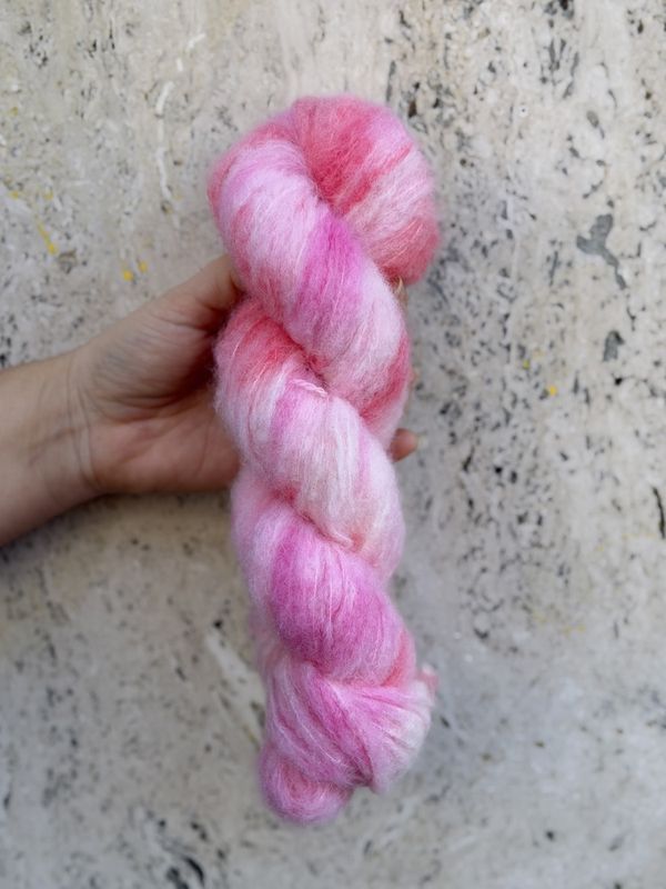 Fluffy Alpakka - Pink Panter