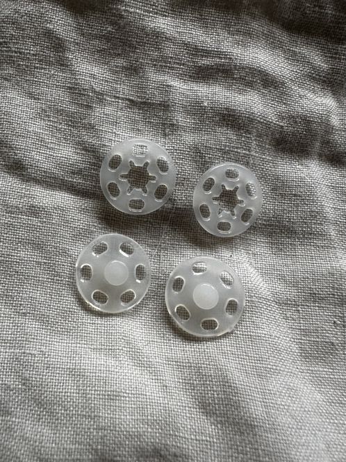 Hovedbilde Resin trykknapper -  15 mm