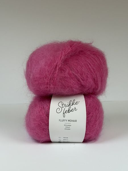 Hovedbilde Fluffy Mohair - Very Pink ...