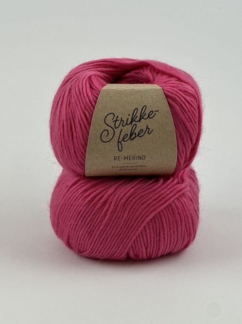 Hovedbilde Re-merino - Knallrosa RM106