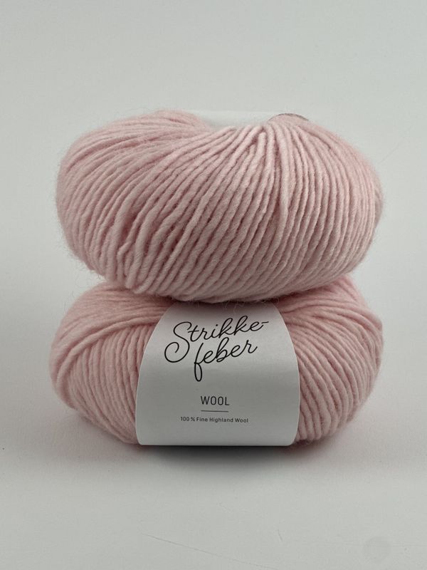 Candyfloss Pink - Wool 128