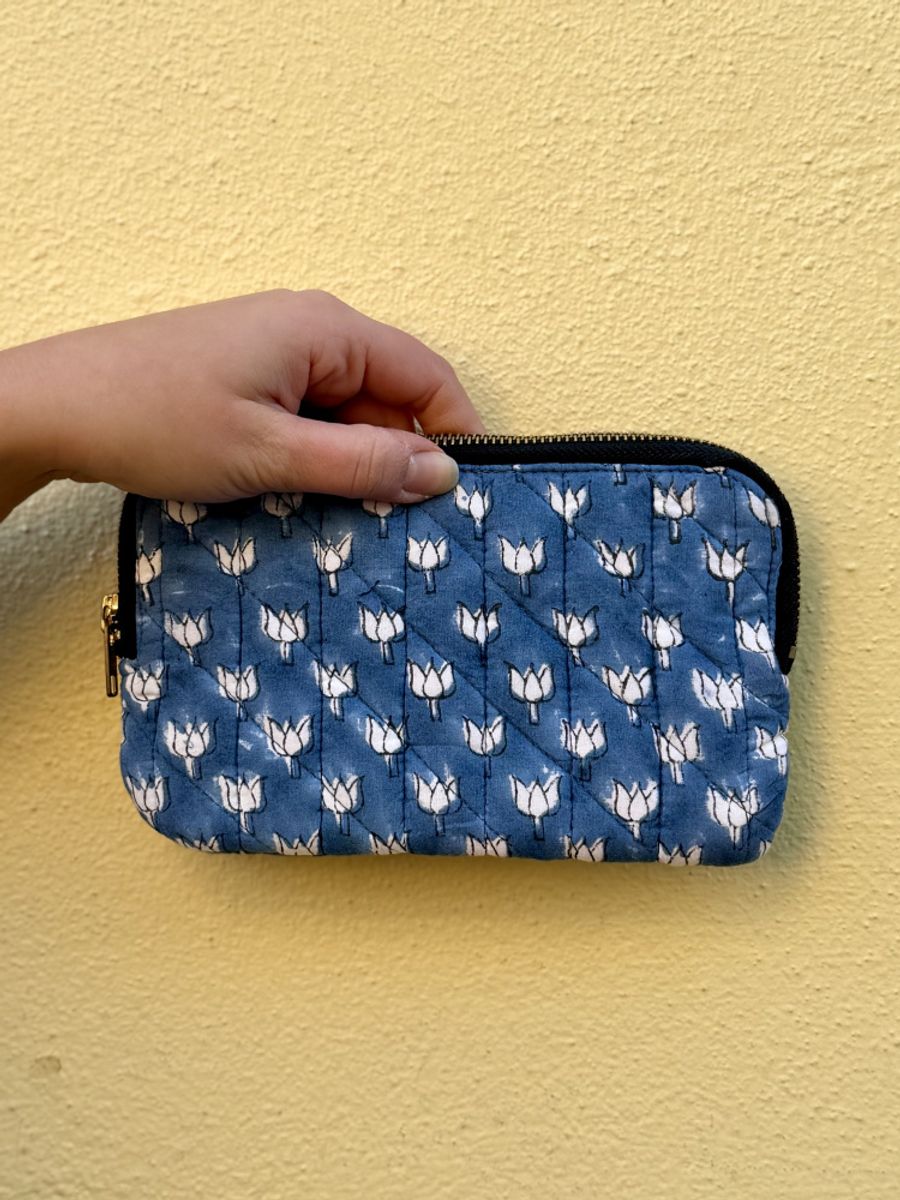 Blockprint clutch - Hanna