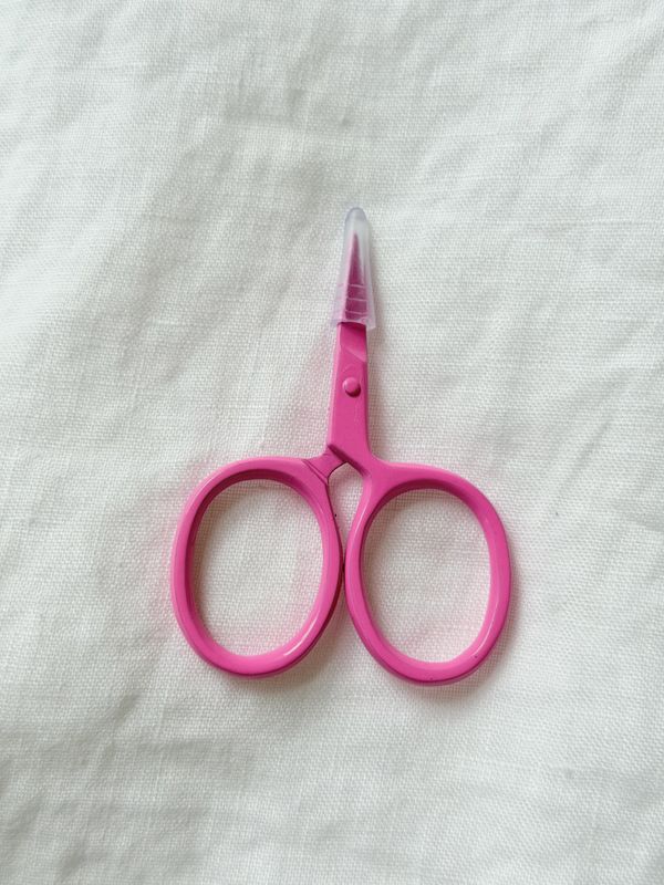 Liten saks - Neonrosa