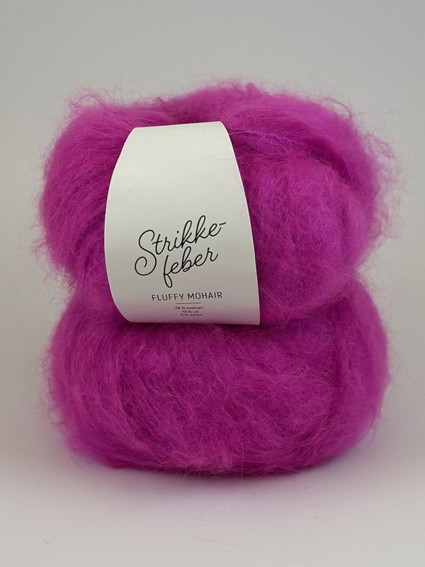 Fluffy Mohair - Neon Rosa FM807