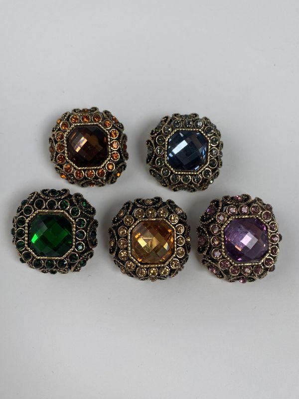 Vintage bling  - Gul