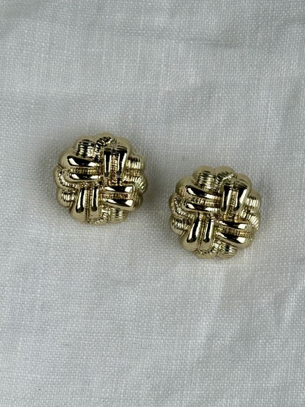 Nydelig gullknapp 18mm