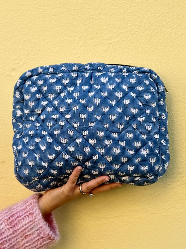 Blockprint bag L - Hanna