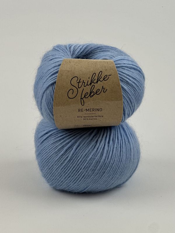 Re-merino - Dueblå RM917